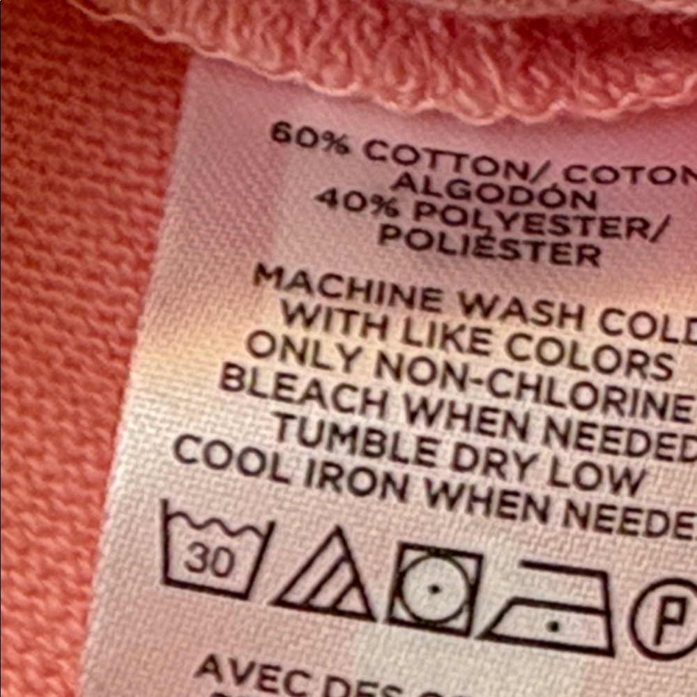 Loft medium cotton blend soft pink top. NWT! - Picture 5 of 6